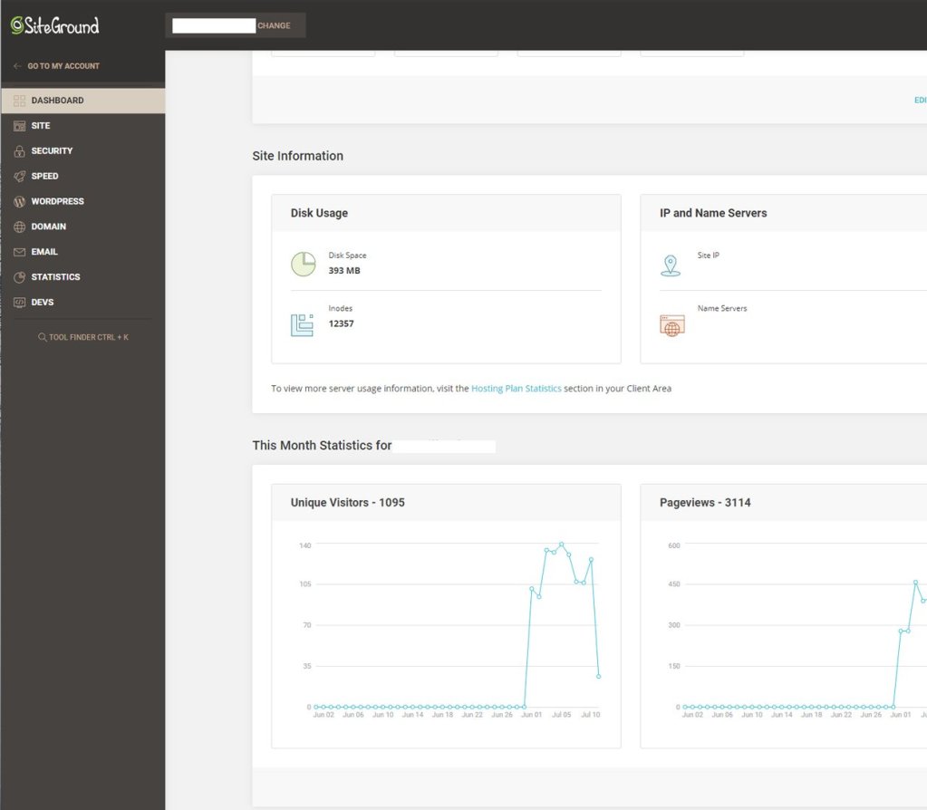 SiteGround SiteTools